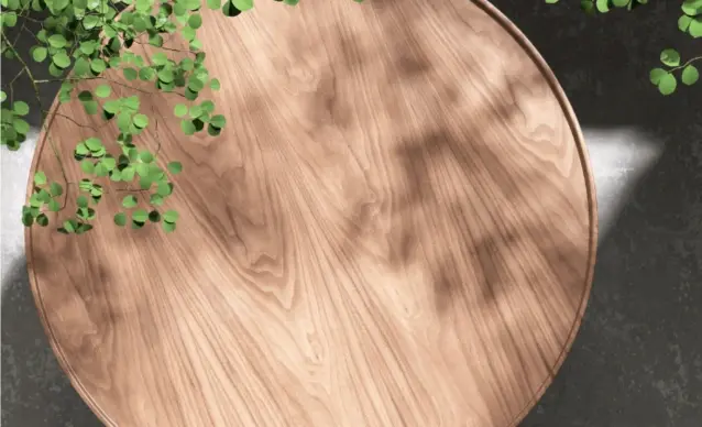 Bon Vivant veneer tabletop